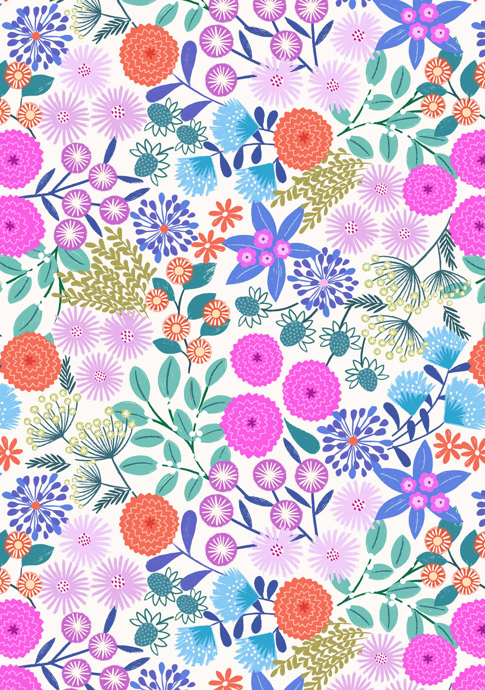 PRE-ORDER Creative Landscapes - Mountains and Shores fabric by Lewis & Irene