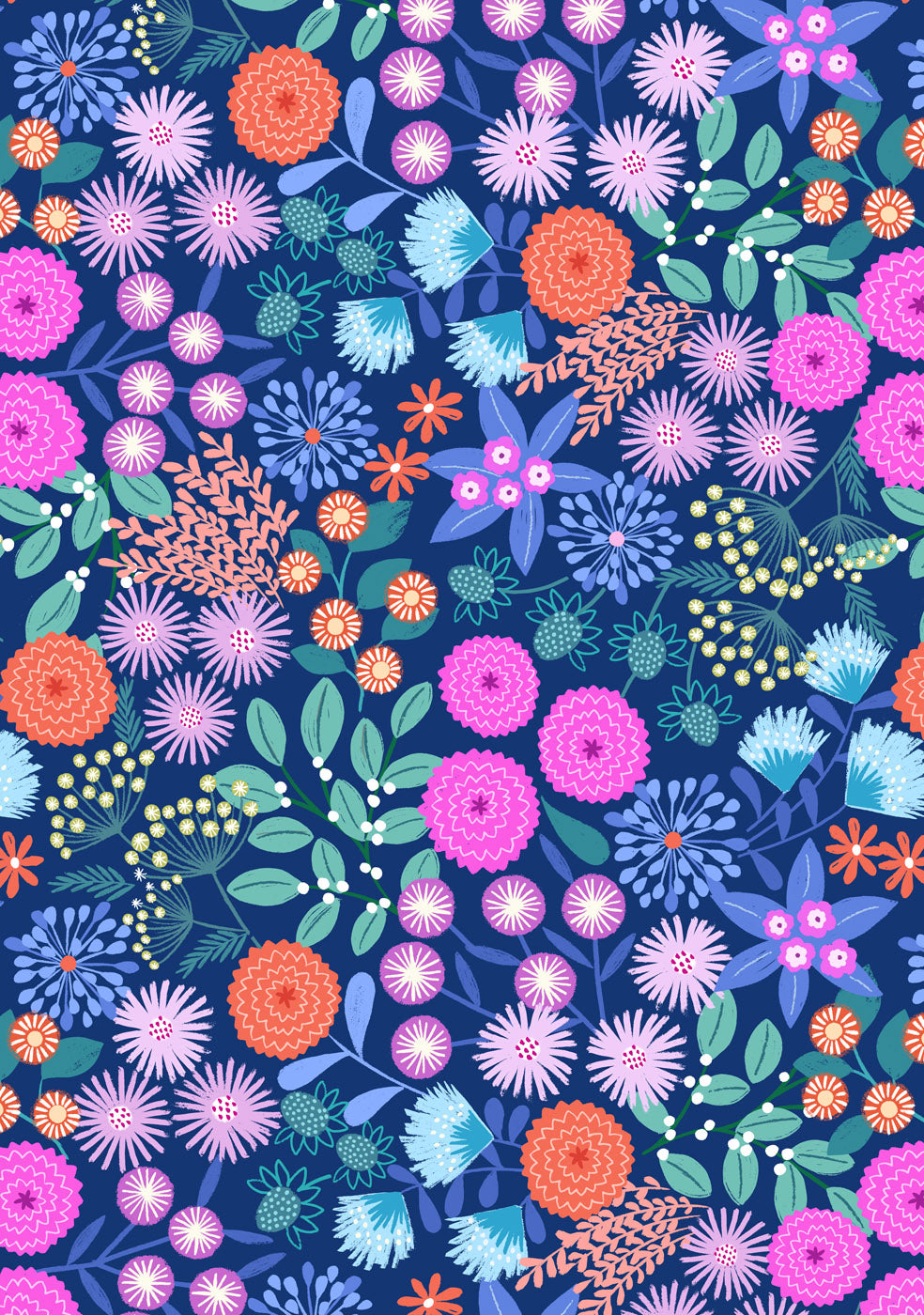 PRE-ORDER Creative Landscapes - Mountains and Shores fabric by Lewis & Irene