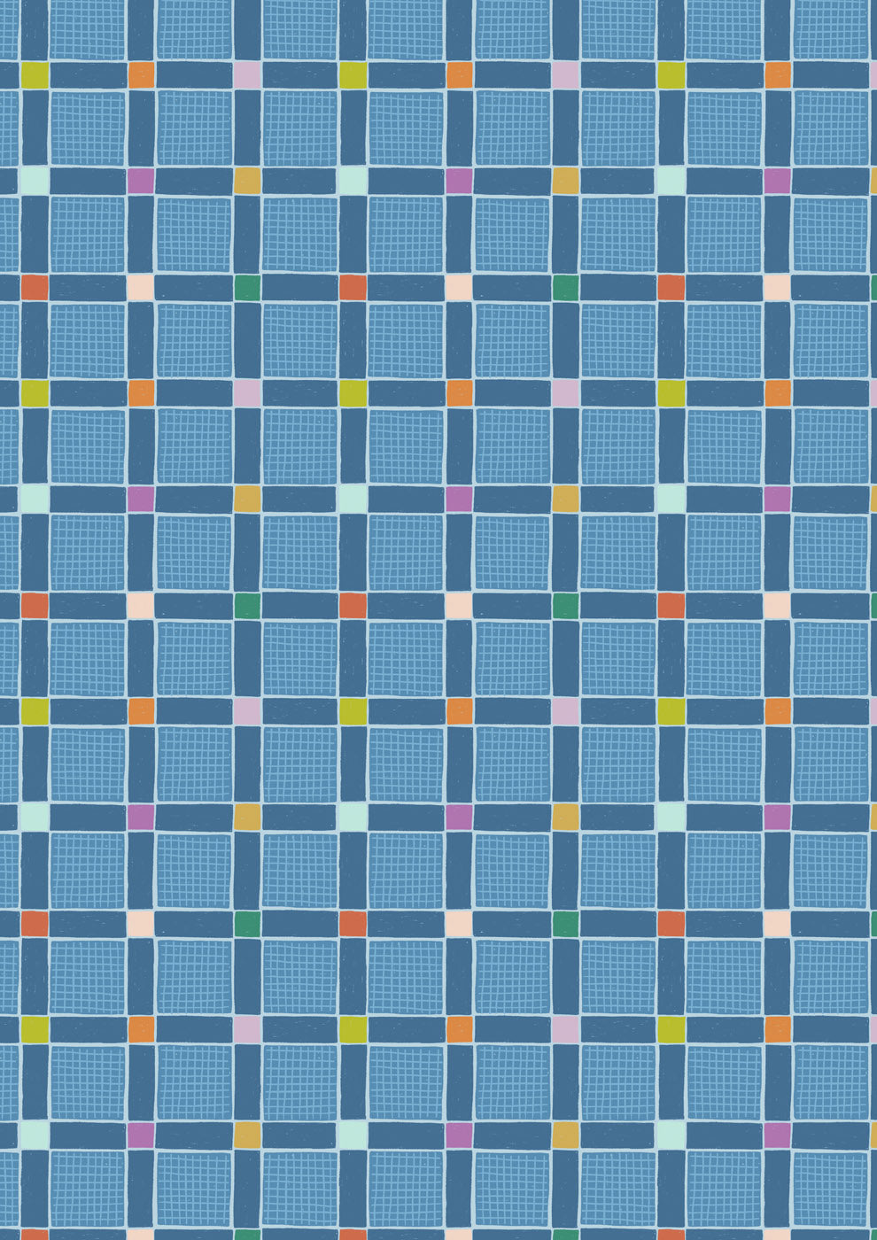 PRE-ORDER Patchwork Joy fabric by Lewis & Irene - DUE END OCTOBER
