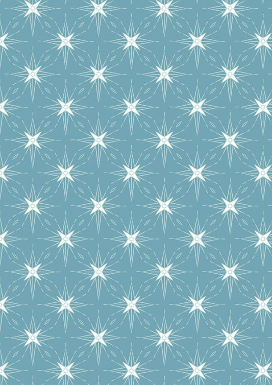 North star on north blue (with pearl) Collection by Lewis & Irene