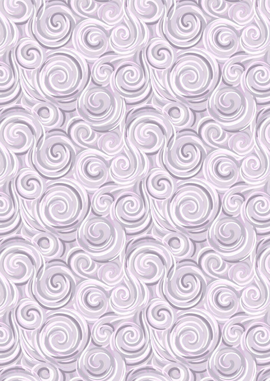Northern lights swirl warm lilac (with pearl) Collection by Lewis & Irene