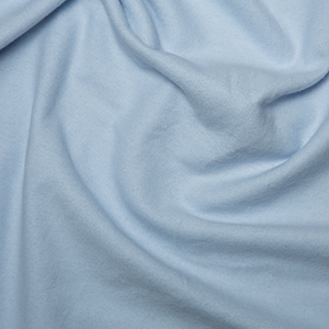 Pale Blue Plain Winceyette / Flannel / Brushed Cotton in Sky Blue Colour - 100% Cotton.
