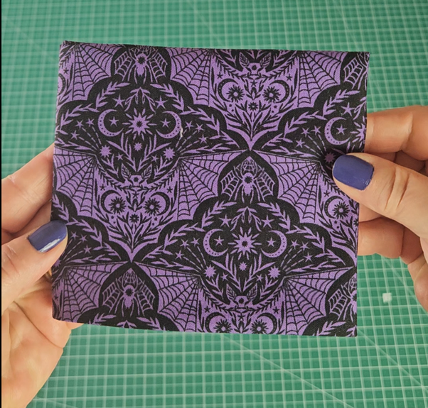 Cast a Spell Purple Floral Bat by Lewis & Irene
