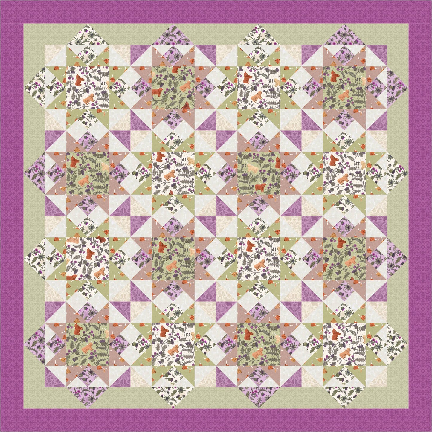 Highlands Fabrics Collection by Lewis & Irene