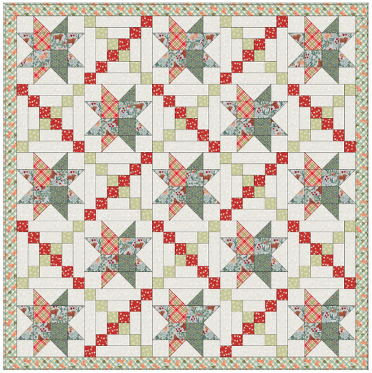 Quilt Kit 1- Celtic Christmas designed by Sally Ablett for Lewis & Irene