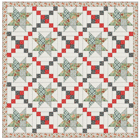 Quilt Kit 2 - Celtic Christmas designed by Sally Ablett for Lewis & Irene