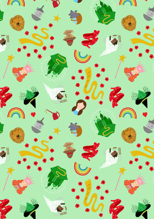 Fairytales - Oz - from Small Things Fabric Collection by Lewis & Irene by Length & Fat Quarter