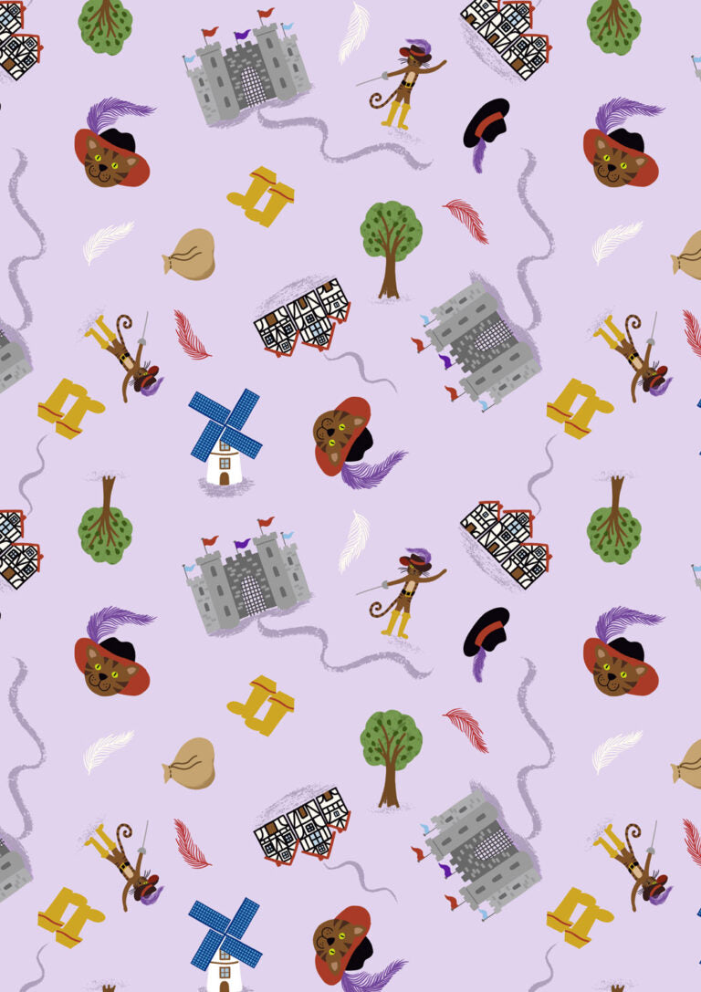 Fairytales - Quilt Top from Small Things Fabric Collection - Designed by Sally Abblett for Lewis & Irene by Length & Fat