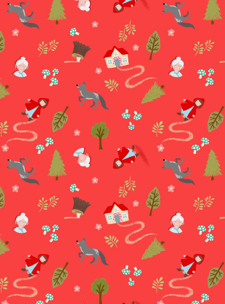 Fairytales - Quilt Top from Small Things Fabric Collection - Designed by Sally Abblett for Lewis & Irene by Length & Fat