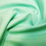 Spearmint Cotton fabric - Rose & Hubble Craft Plain colour