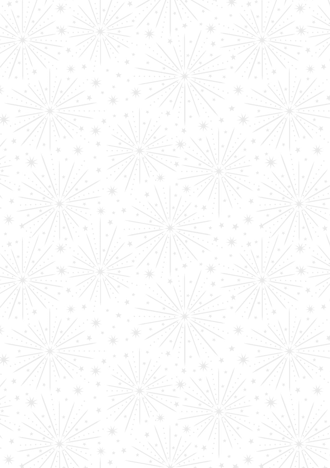 White on White Starburst - Blender by Lewis & Irene