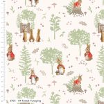 Pre-Order - Tales of the Burrow Forest - Peter Rabbit cotton Fabric collection - Available beginning September