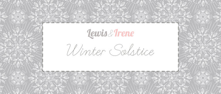 Winter solstice murmuration Fabric Collection by Lewis & Irene