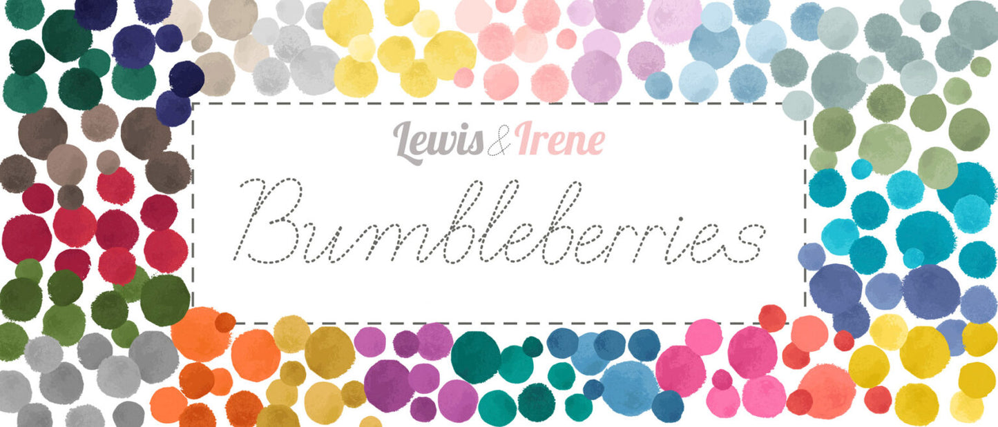 Carnival Pink Blender - Bumbleberries Collection by Lewis & Irene
